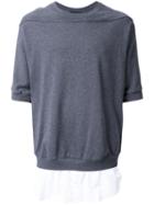 3.1 Phillip Lim Exposed Seam T-shirt, Men's, Size: Xs, Grey, Cotton