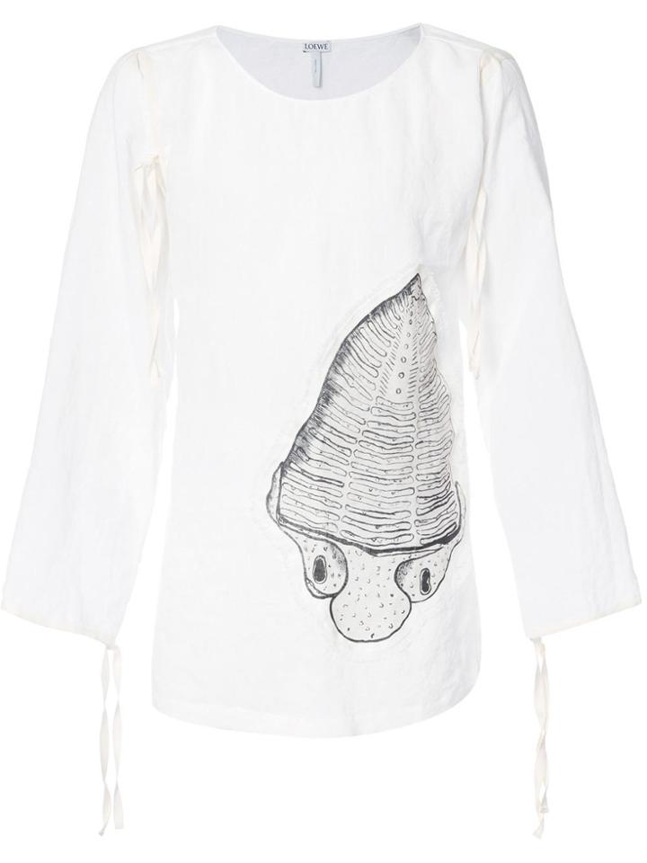 Loewe Fossil Tunic - White