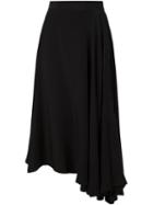 Yohji Yamamoto Asymmetric Skirt, Women's, Size: 1, Black, Silk