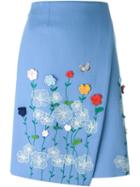 Vivetta Berenice Skirt, Women's, Size: 42, Blue, Cotton