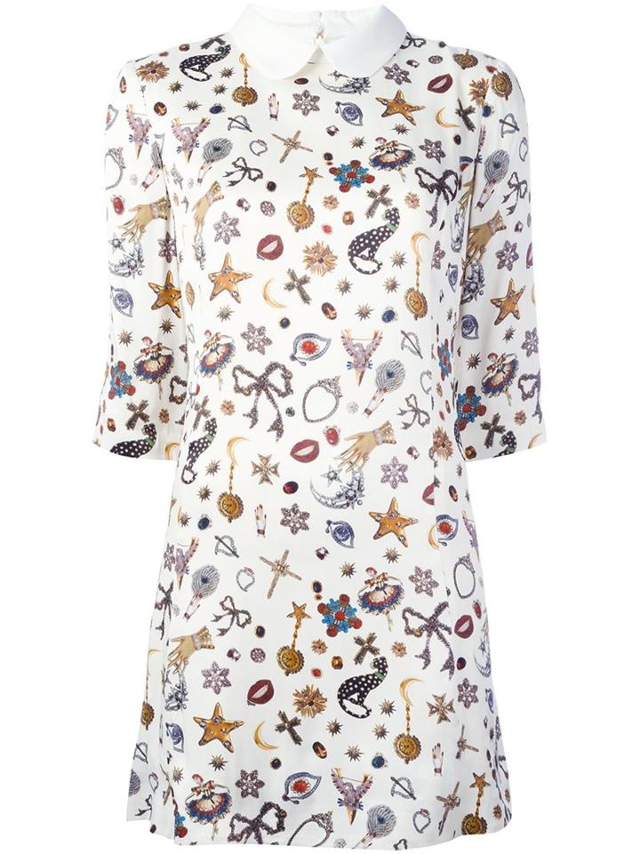 Vivetta Gem Printed Dress