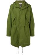 Universal Works Hooded Parka Coat - Green