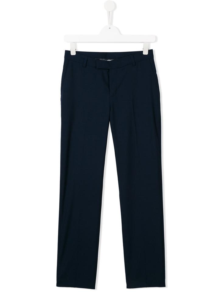 Boss Kids Straight-leg Trousers, Boy's, Size: 16 Yrs, Blue