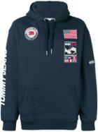 Tommy Jeans Patchwork Expedition Hoodie - Blue