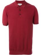 Melindagloss Classic Polo Shirt, Men's, Size: M, Red, Cotton