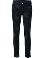 Stella Mccartney Star Print Jeans, Women's, Size: 30, Black, Cotton/spandex/elastane