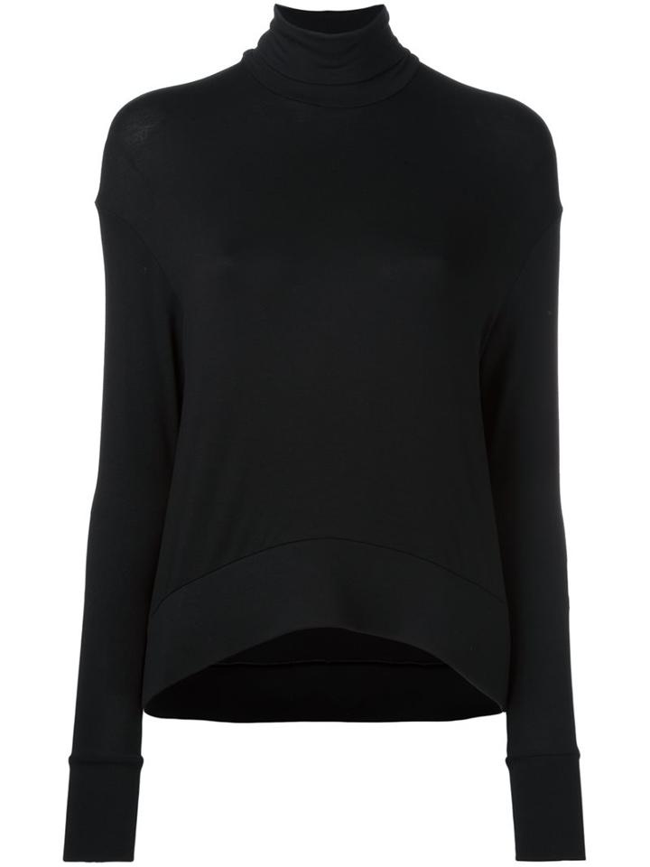 Io Ivana Omazic Turtleneck Jumper, Women's, Size: Small, Black, Viscose/spandex/elastane