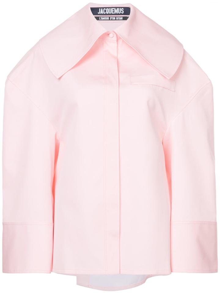 Jacquemus La Chemise Carrée Shirt - Pink & Purple