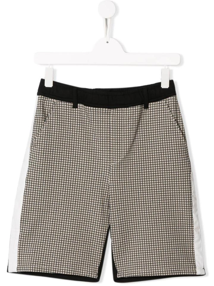 Paolo Pecora Kids Teen Casual Shorts - Neutrals