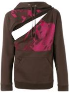 Raf Simons Printed Two Piece Hoodie - Brown