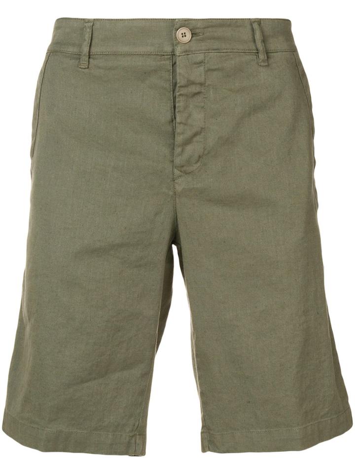 Barena Knee Length Deck Shorts - Green