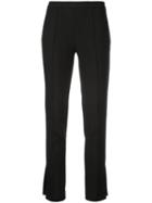 Partow Piped Seam Trousers - Black