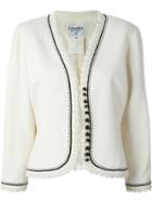 Passementerie Jacket, Women's, White, Chanel Vintage