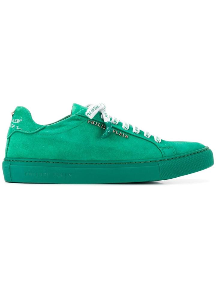 Philipp Plein Statement Low-top Sneakers - Green