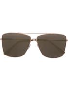 Tom Ford Eyewear Oversized Frame Sunglasses - Brown