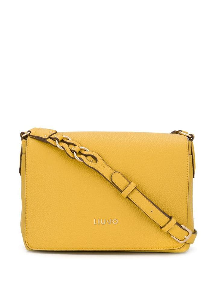 Liu Jo Logo Plaque Crossbody Bag - Yellow