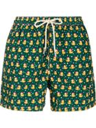 Mc2 Saint Barth Duck-print Swim Shorts - Green