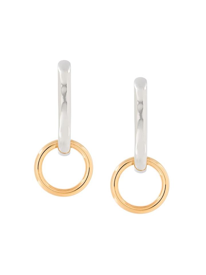 Alexander Wang Drop Hoop Earrings