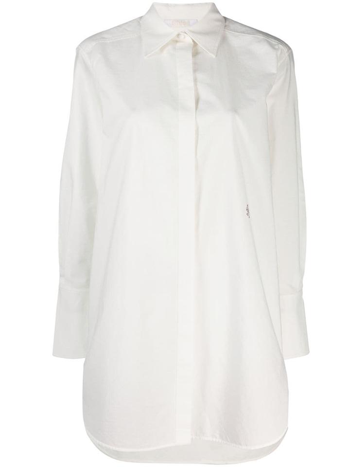 Chloé Longline Shirt - White