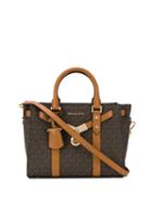 Michael Michael Kors Nouveau Hamilton Small Satchel - Brown