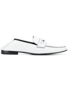 Tomas Maier Savannah Loafer Slide - White