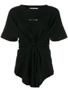 1017 Alyx 9sm Gathered Front T-shirt - Black