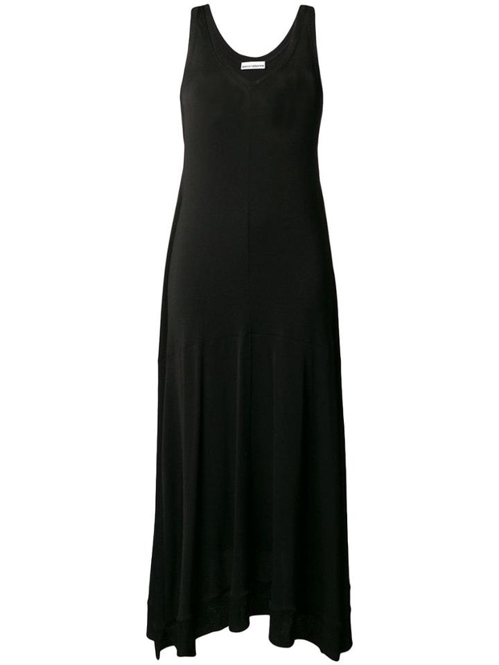 Paco Rabanne Cape Tank Dress - Black