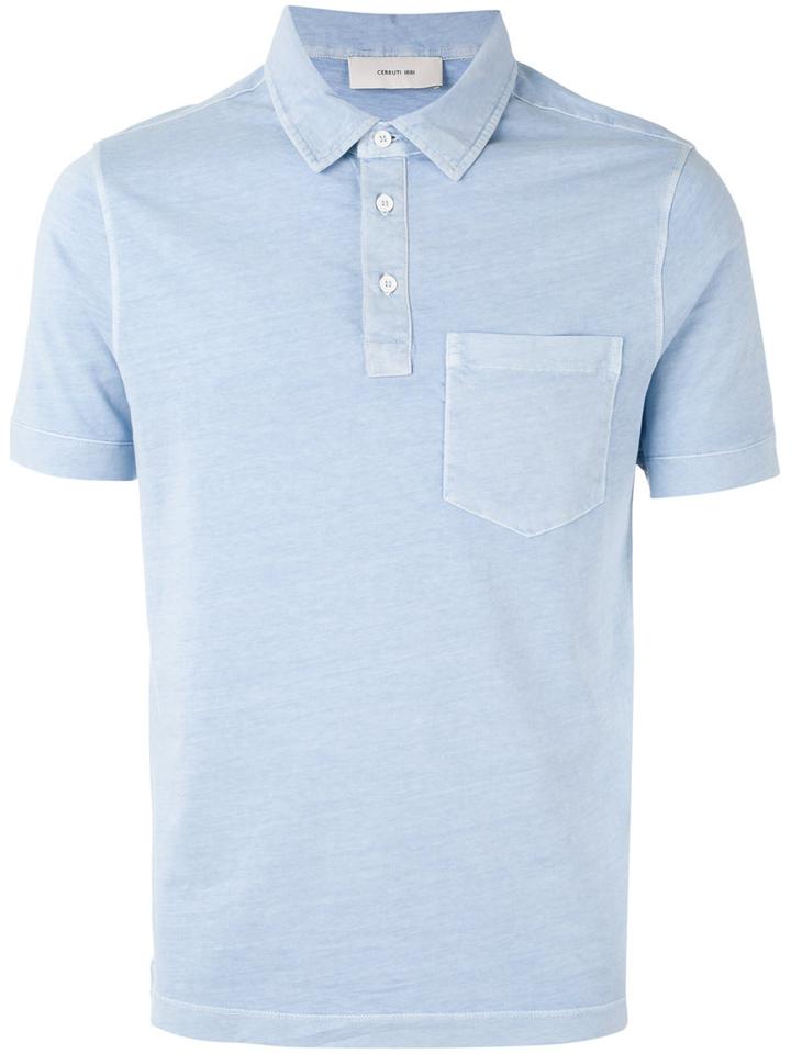 Cerruti 1881 - Classic Polo Top - Men - Cotton - S, Blue, Cotton