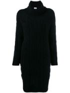 Each X Other Cable Knit Sweater Dress - Black
