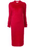 Ports 1961 Colour Block Knitted Dress - Red