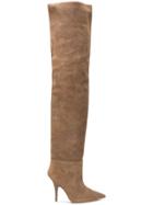 Yeezy Over The Knee Boots - Brown