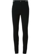 Givenchy Zipped Waist Trousers, Women's, Size: 40, Black, Viscose/polyamide/spandex/elastane/silk