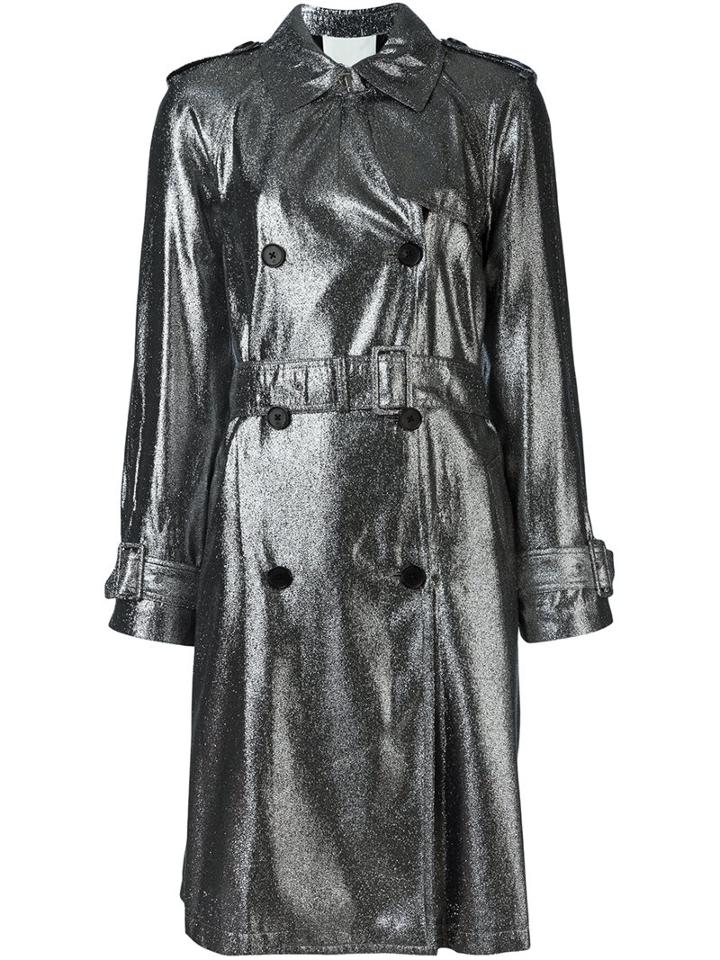 3.1 Phillip Lim Metallic Trench Coat