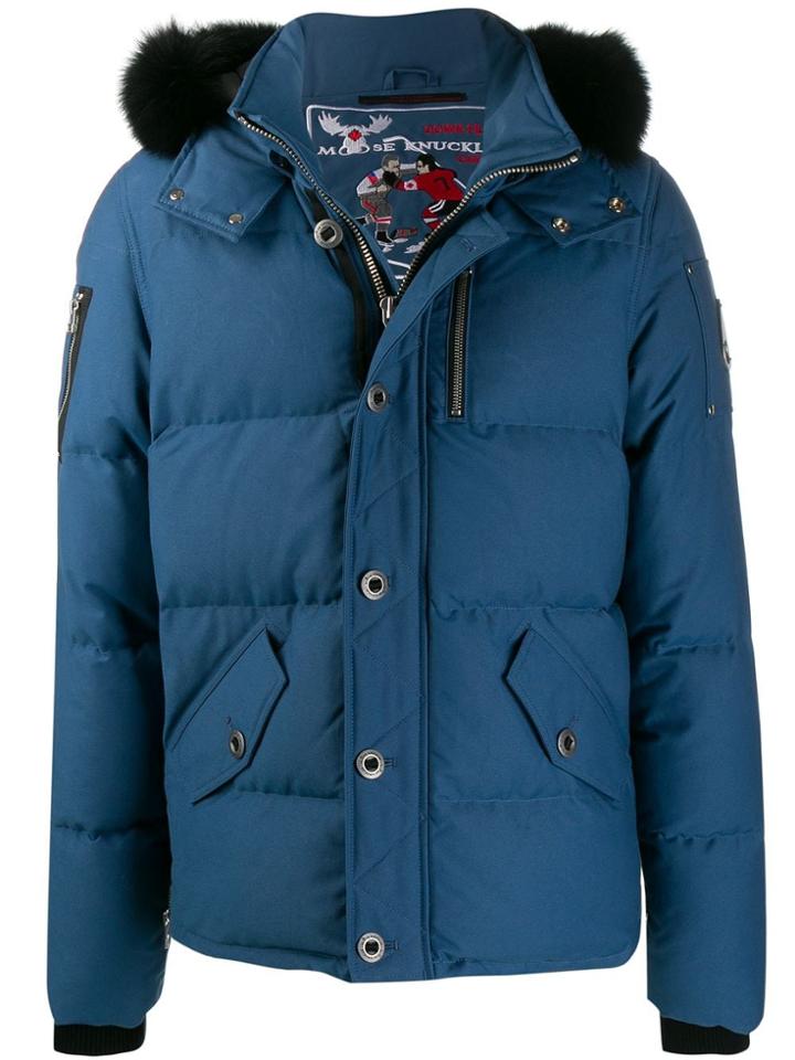 Moose Knuckles Moose Knuckles Mk2228m3q 525 Chambray B Natural