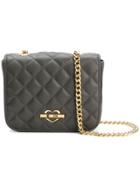 Love Moschino Chain Quilted Shoulder Bag - Grey