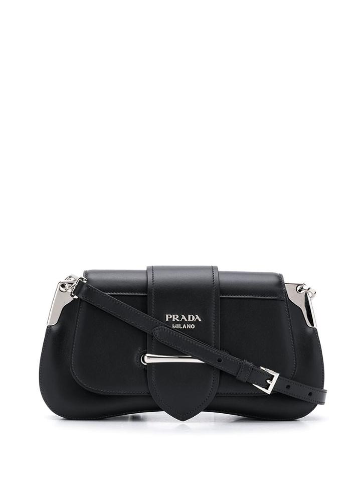 Prada Medium Sidonie Shoulder Bag - Black