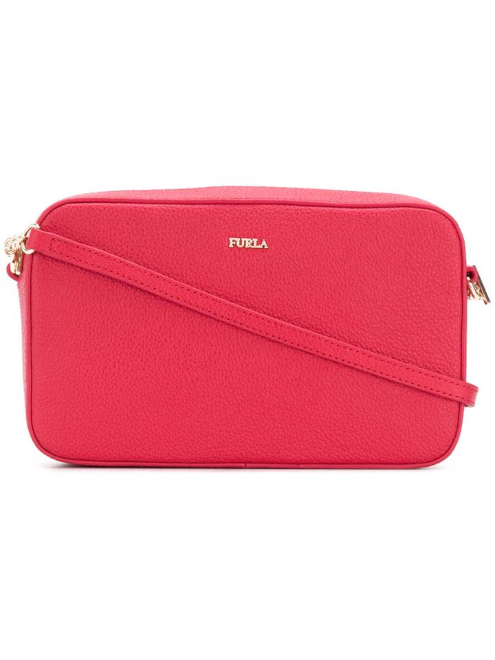 Furla Rectangular Crossbody Bag - Red