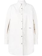 Calvin Klein 205w39nyc Oversized Shirt Jacket - White