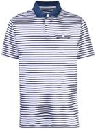 Michael Bastian Striped Polo Shirt - White