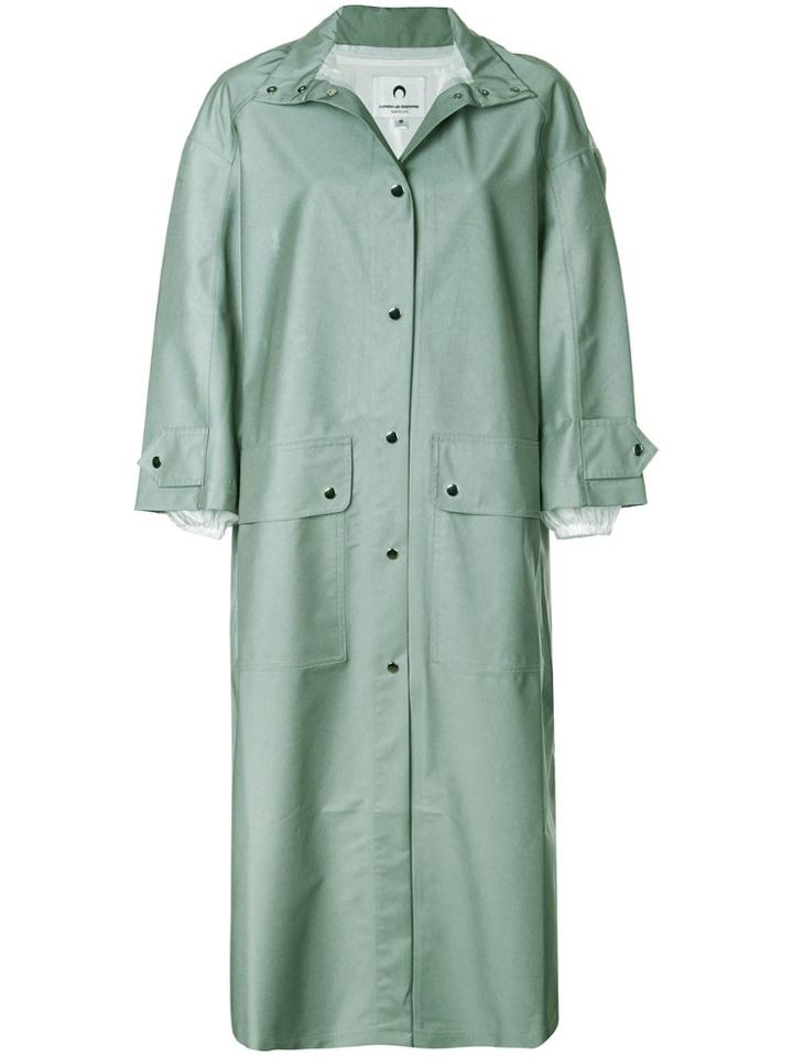 Marine Serre Bell-shaped Parka - Grey