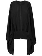 Lost & Found Rooms Sleeveless Trapeze Top, Women's, Size: Small, Black, Cotton/lyocell