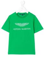Aston Martin Kids - Logo Print T-shirt - Kids - Cotton - 12 Yrs, Green