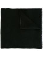 Gucci - Logo Pattern Knit Scarf - Men - Wool - One Size, Black, Wool