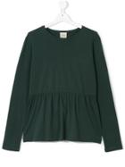 Douuod Kids Teen Peplum Top - Green