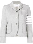 Thom Browne 4-bar Loop Back Sport Coat - Grey