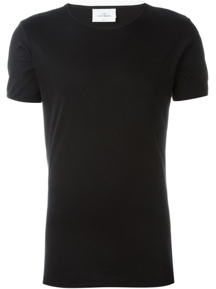 The White Briefs 'earth' T-shirt - Black