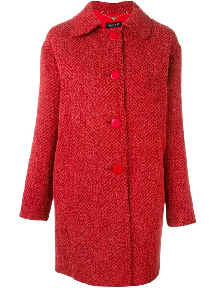 Twin-set Single Breasted Coat