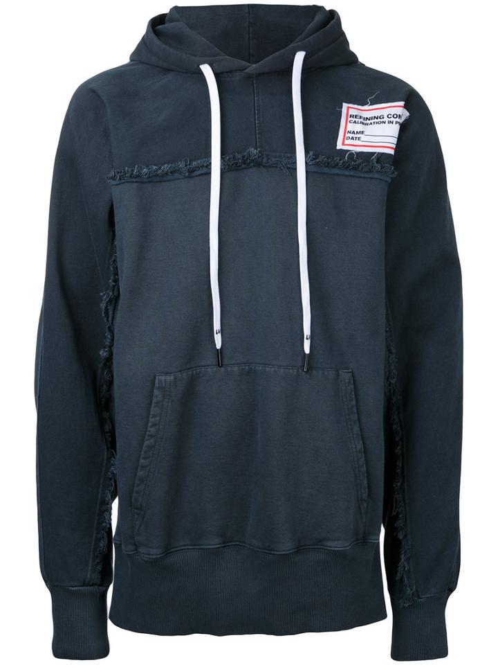 Liam Hodges Open Seam Hoodie, Men's, Size: Large, Blue, Cotton