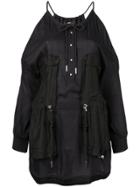 Diesel Cold-shoulder Blouse - Black