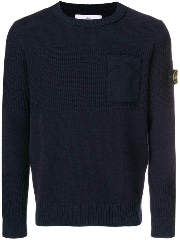 Stone Island Knit Sweater - Blue
